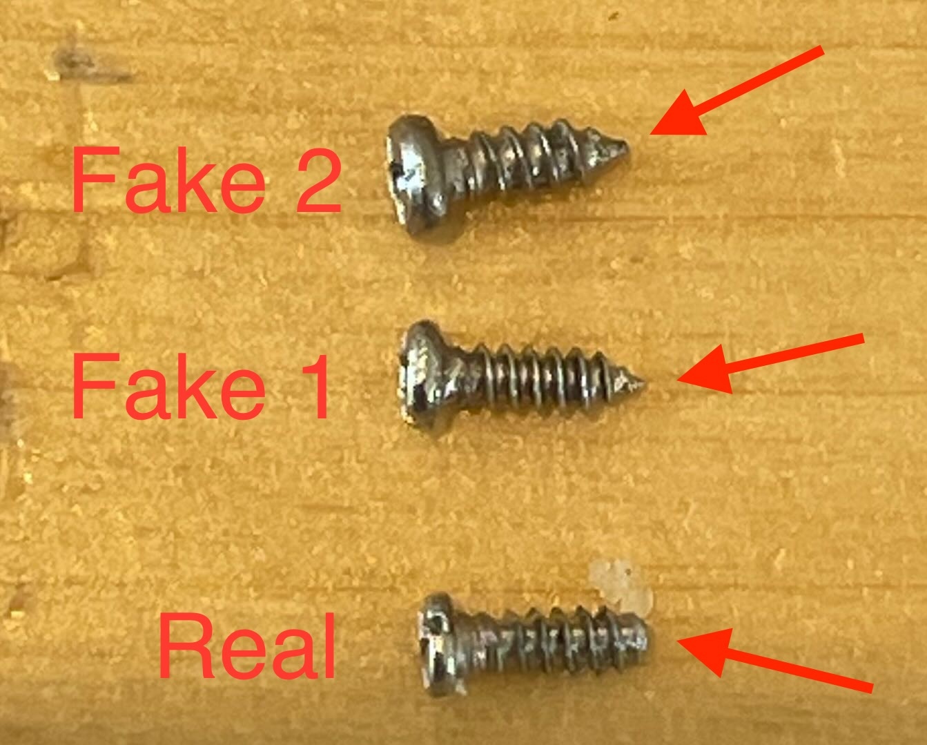 Real vs Fake F91-W insides